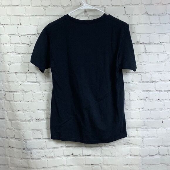 Marvel Captain America Adult Medium Navy Blue Shield T-Shirt Short Sleeve Tee - Picture 4 of 6